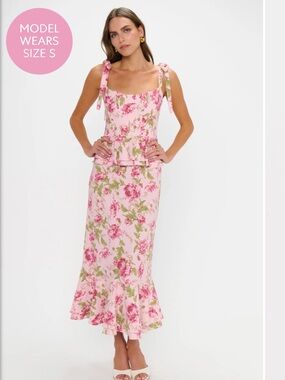 Show Me Your Mumu Pauline Peplum Dress